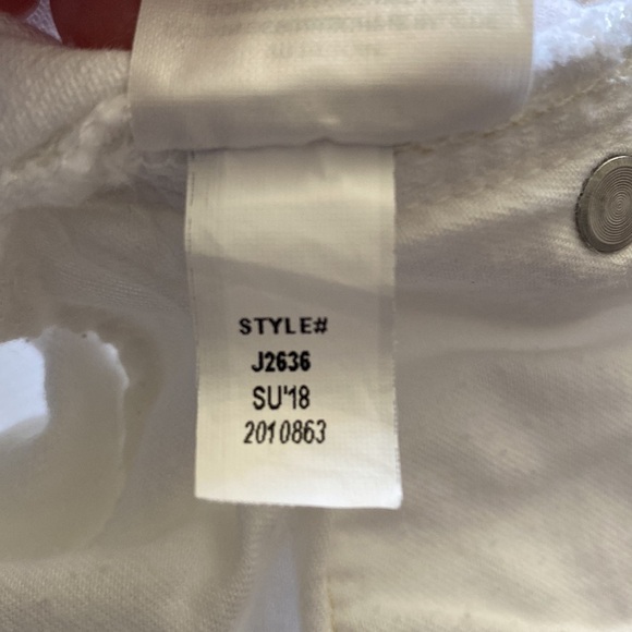 J.Crew Point Sur Slim Distressed White Boyfriend Jeans - 29 - Picture 10 of 10